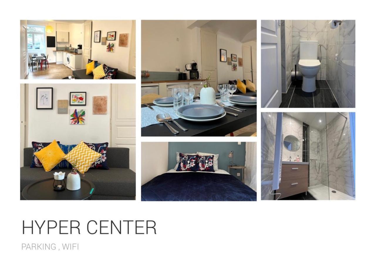 Tabi Appart ,Modern Chic Vs Free Parking,Wifi,Draps Apartment Thiers Bagian luar foto